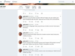 Ini Cuitan-cuitan Andi Arief Sebelum Kena Kasus Narkoba