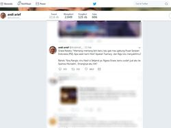 Ini Cuitan-cuitan Andi Arief Sebelum Kena Kasus Narkoba