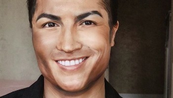Christiano Ronaldo. Foto: Bored Panda