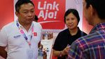 Saat Menteri Rini Jajal Fintech LinkAja di JJF 2019