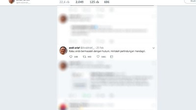 Ini Cuitan-cuitan Andi Arief Sebelum Kena Kasus Narkoba