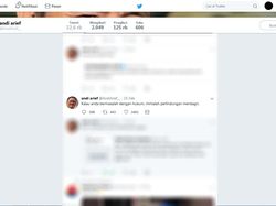 Ini Cuitan-cuitan Andi Arief Sebelum Kena Kasus Narkoba