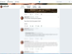 Ini Cuitan-cuitan Andi Arief Sebelum Kena Kasus Narkoba