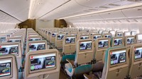 American Airlines mengatakan kamera adalah fitur standar, tetapi tidak diaktifkan. Qantas juga mengatakan pihaknya tidak mengaktifkan kamera (CNN Travel)