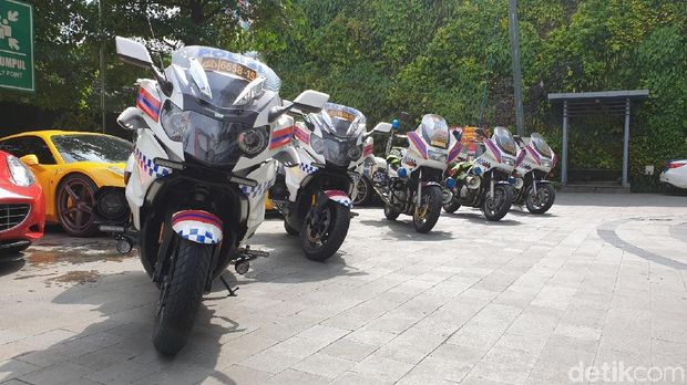 Motor Denwal (Detasemen Pengawal) Korlantas Mabes Polri