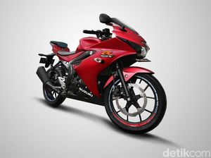 Suzuki Tambah Warna Motor GSX-R150, Single Seat