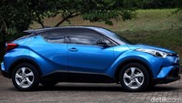 Kehadiran C-HR di Indonesia meramaikan segmen yang sebelumnya diisi Honda HR-V dan Mazda CX-3.