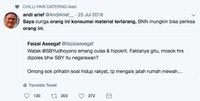 Di-Like Gibran Rakabuming, Tweet Andi Arief soal Narkoba Ramai Dibahas