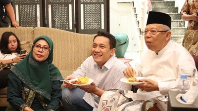Politisi Diaz Hendropriyono Punya Banyak Momen Makan Bareng Jokowi dan Maruf Amin