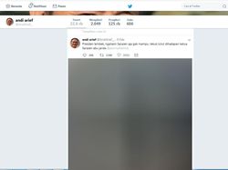 Ini Cuitan-cuitan Andi Arief Sebelum Kena Kasus Narkoba