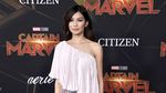 Para Seleb Cantik nan Seksi di Red Carpet Captain Marvel