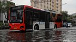 Kawasan ITC Mangga Dua Terendam Banjir