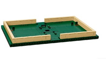 Nah, ini bagian body pada Lego Fold dengan bentang 11 inchi. Dalam keadaan terlipat, covernya berukuran 5 inchi. (Foto: Dok. Lego)