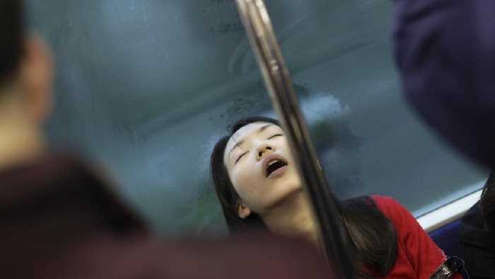 tidur mangap
