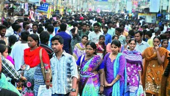 Vijayawada, India. Populasi: 1,8 juta. Kepadatan: 80.700/mi². Foto: via Brainberries