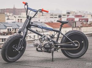 Ketika Sepeda BMX Disuntik Mesin Motor Trail