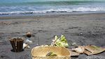 Foto: Pantai Sanur Pasca Kejadian Orang Ambil Uang Sesajen