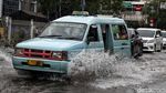 Kawasan ITC Mangga Dua Terendam Banjir