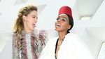 Dituntut Johnny Depp, Amber Heard Asyik-asyik di PFW 2019