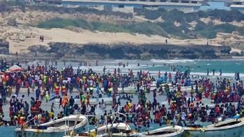 Mogadishu, Somalia. Populasi: 2.450.000 (perkiraan 2004). Kepadatan: 64.700/mi². Foto: via Brainberries