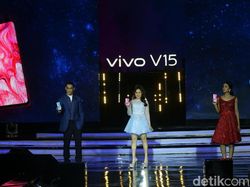 Potret Kemegahan Kelahiran Vivo V15 di Indonesia