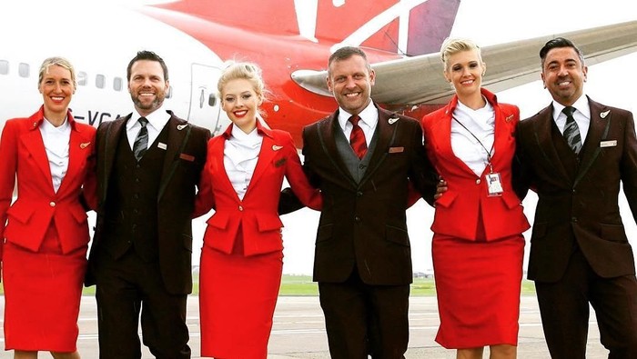 maskapai penerbangan Virgin Atlantic tak wajibkan pramugari pakai makeup