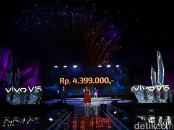 Potret Kemegahan Kelahiran Vivo V15 di Indonesia