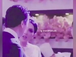 Akad Beradat Sunda, Syahrini Anggun Pakai Mahkota saat Resepsi