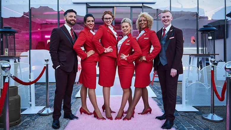 Foto: Ilustrasi pramugari Virgin Atlantic (Virgin Atlantic) Foto: Ilustrasi pramugari Virgin Atlantic (Virgin Atlantic)