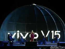 Potret Kemegahan Kelahiran Vivo V15 di Indonesia