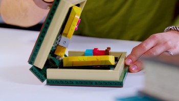 Begini Lego Fold ketika hendak dilipat. (Foto: Dok. Lego)