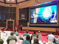  Letjen Muhammad Herindra membacakan amanat Panglima TNI Marsekal Hadi Tjahjanto 