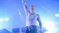 Keith Flint menjadi salah satu ikon di Britania Raya. Stefan Gosatti/Getty Images