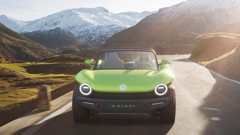 Beetle Classic Beach Buggy listrik Foto: Pool (Carbuzz) Beetle Classic Beach Buggy listrik Foto: Pool (Carbuzz)