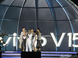 Potret Kemegahan Kelahiran Vivo V15 di Indonesia