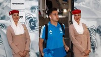 Usut punya usut, rupanya jalanan menuju pintu masuk Stadiun Santiago Bernabeu ini memang miring. Jadi wajar kalau 2 orang pramugari ini berdirinya seperti itu, padahal aslinya mereka sudah berdiri tegak. Jadi ini bukan editan ya traveler! (Twitter/@Ultra_Suristic)