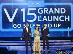 Potret Kemegahan Kelahiran Vivo V15 di Indonesia
