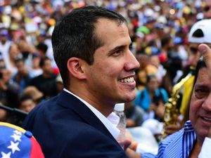 Video Sambutan Pemimpin Oposisi Venezuela Bak Superstar