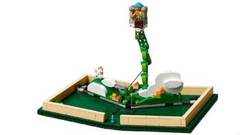 Lego Fold ini sendiri memang dapat dilipat dan dibentangkan. Bentuknya mirip-mirip buku cerita pop-up. (Foto: Dok. Lego)