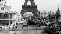 Bazar di kota Paris di tahun 1900-an. London Stereoscopic Company/Getty Images  