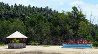 Inilah destinasi wisata Pantai Kahona di Pulau Lembeh. Tepatnya di Kelurahan Pasir Panjang, Lembeh, Kota Bitung (Wahyu/detikTravel)  