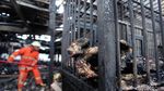 Potret 414 Ruko di Pasar Blok A yang Hangus Dilalap Api