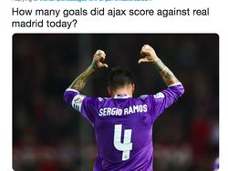 Humor Online Kemalangan Real Madrid Dilibas Ajax