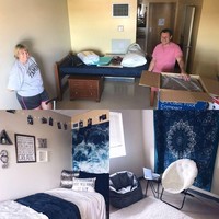 Mendekorasi kamar kecil dengan tema tertentu juga bisa membuatnya terlihat lebih besar. Namun hindari mencampurkan terlalu banyak gambar atau warna yang justru akan menjadikan kamar sesak. Foto: Instagram/Twitter/YouTube