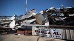 Penampakan Pesawat Rusak Akibat Tornado di Alabama