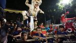 Wow, Pawai Ogoh-ogoh di Bali Meriah Banget