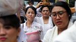 Umat Hindu Upacara Tawur Agung Kesanga di Pura Aditya Jaya