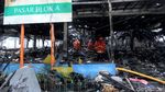 Potret 414 Ruko di Pasar Blok A yang Hangus Dilalap Api