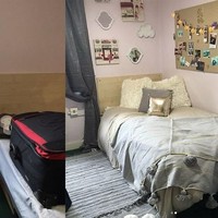 Sebaiknya jangan memilih warna yang terlalu terang atau bertabrakan sebagai tema utama kamar kecil. Pilih nuansa tenang dan senada agar kamar terlihat lebih terbuka. Foto: Instagram/Twitter/YouTube