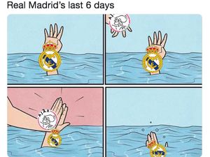 Humor Online Kemalangan Real Madrid Dilibas Ajax